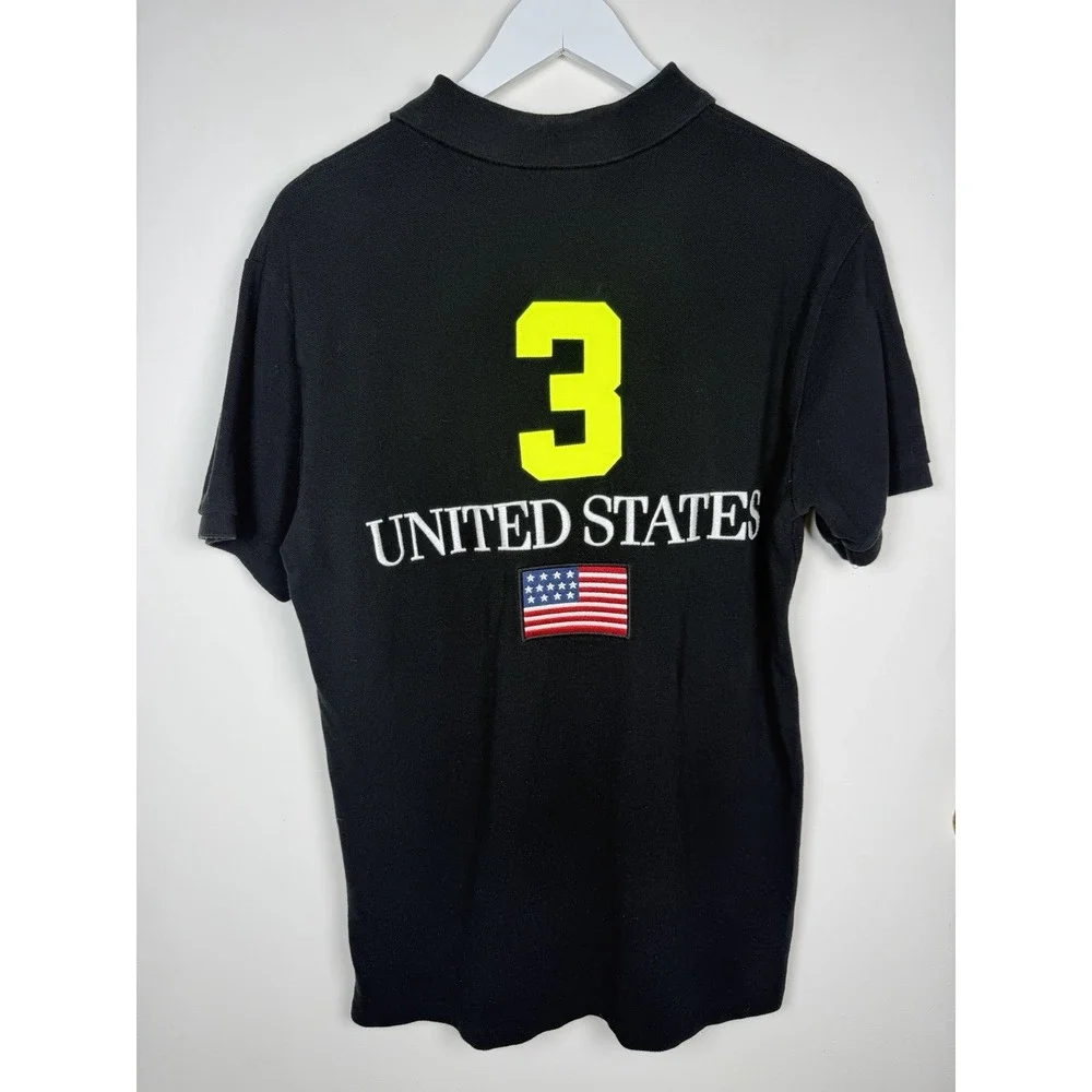 Polo Ralph Lauren Short Sleeve Shirt Big pony #3 collection Mens Large USA Polo